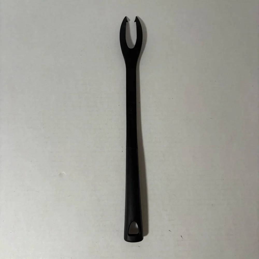Calphalon Discontinued Plastic Nylon Meat Trident Serving Fork Cooking Utensil